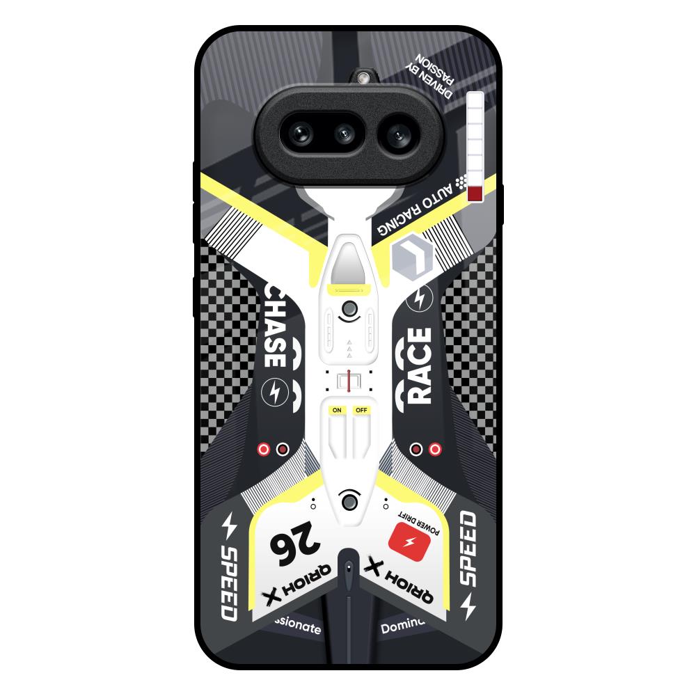 Car Enthusiast Nothing Phone 4a 5G Glass Back Cover Online