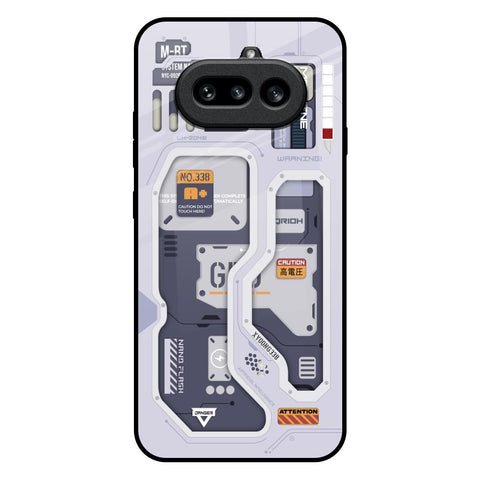 Tech Savvy Nothing Phone 4a 5G Glass Back Cover Online