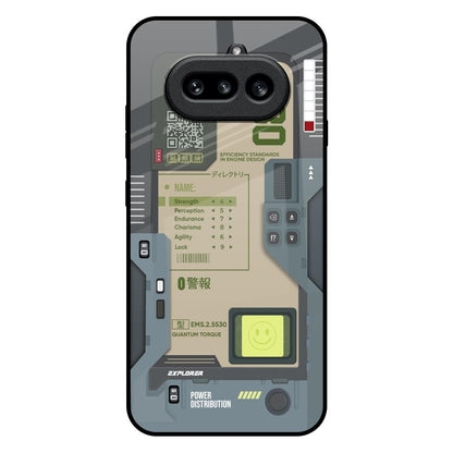 Art Station Nothing Phone 4a 5G Glass Back Cover Online