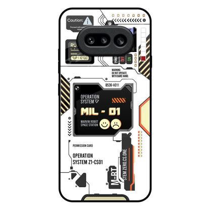 Tech Display Nothing Phone 4a 5G Glass Back Cover Online