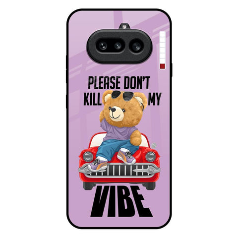 Don't Kill My Vibe Nothing Phone 4a 5G Glass Back Cover Online