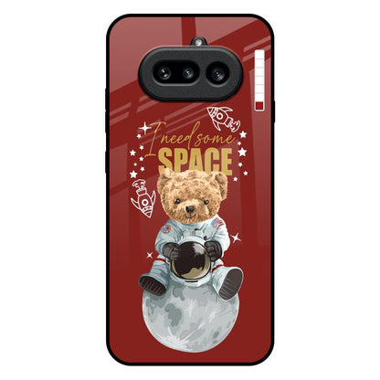 Astronaut Bear Nothing Phone 4a 5G Glass Back Cover Online