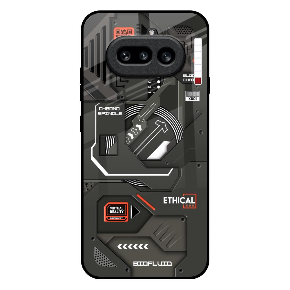 Tech Aesthetics Nothing Phone 4a 5G Glass Back Cover Online