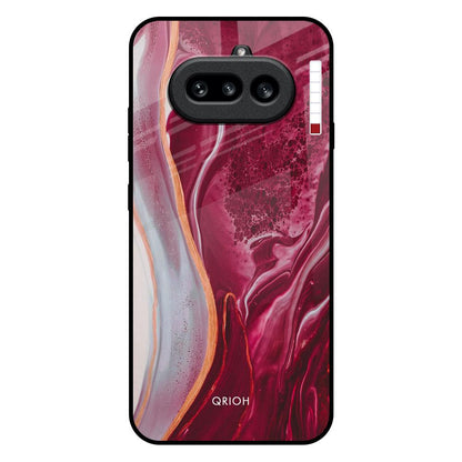 Crimson Ruby Nothing Phone 4a 5G Glass Back Cover Online
