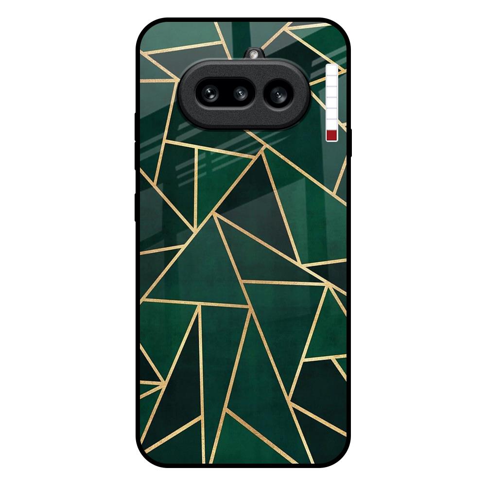 Abstract Green Nothing Phone 4a 5G Glass Back Cover Online