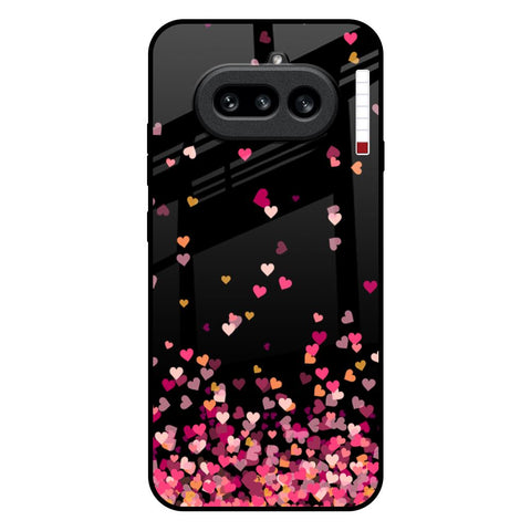 Heart Rain Fall Nothing Phone 4a 5G Glass Back Cover Online