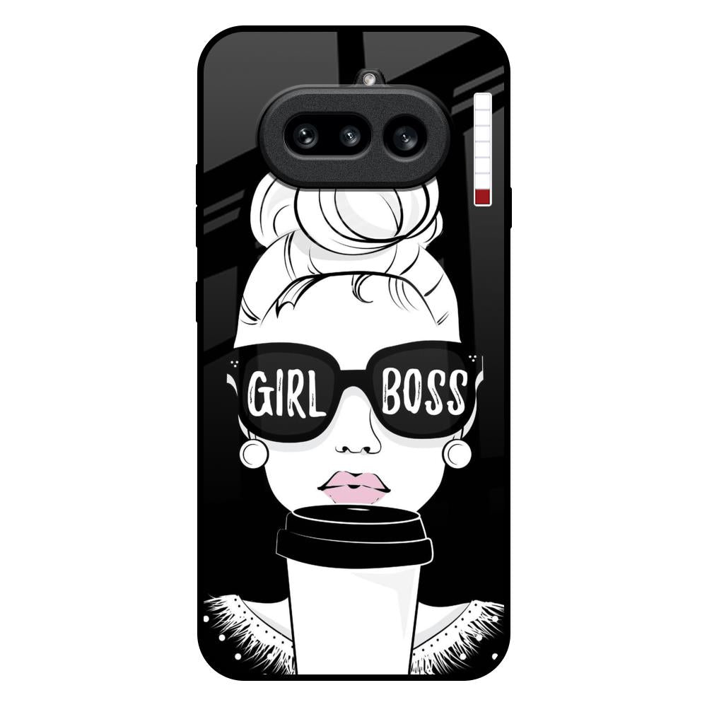 Girl Boss Nothing Phone 4a 5G Glass Back Cover Online