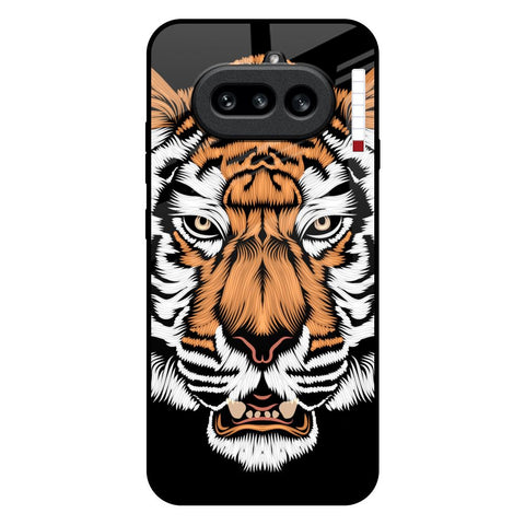 Angry Tiger Nothing Phone 4a 5G Glass Back Cover Online