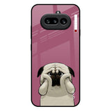 Funny Pug Face Nothing Phone 4a 5G Glass Back Cover Online