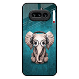 Adorable Baby Elephant Nothing Phone 4a 5G Glass Back Cover Online