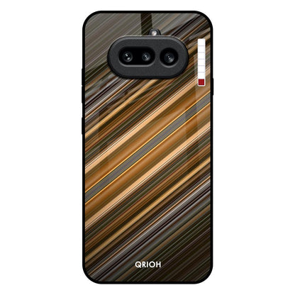 Diagonal Slash Pattern Nothing Phone 4a 5G Glass Back Cover Online