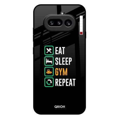 Daily Routine Nothing Phone 4a 5G Glass Back Cover Online
