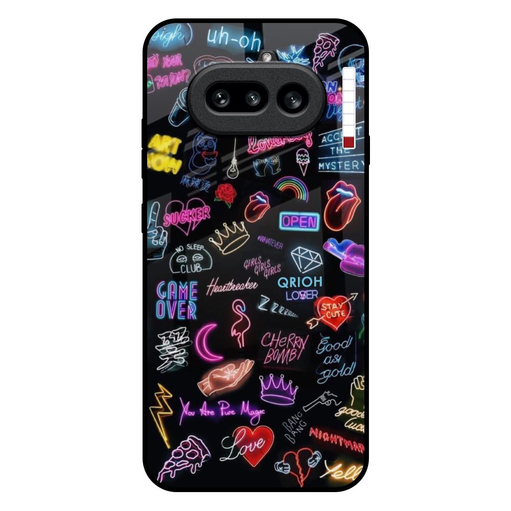 Accept The Mystery Nothing Phone 4a 5G Glass Back Cover Online