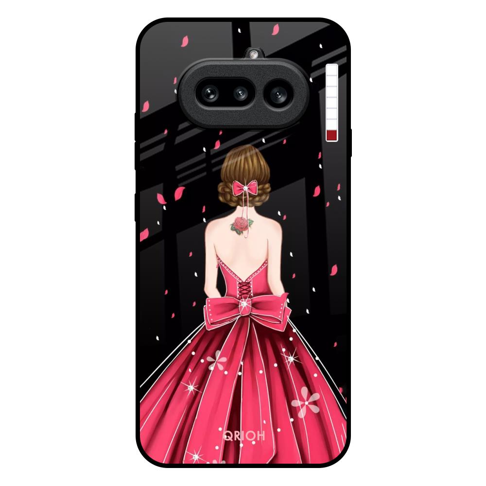 Fashion Princess Nothing Phone 4a 5G Glass Back Cover Online