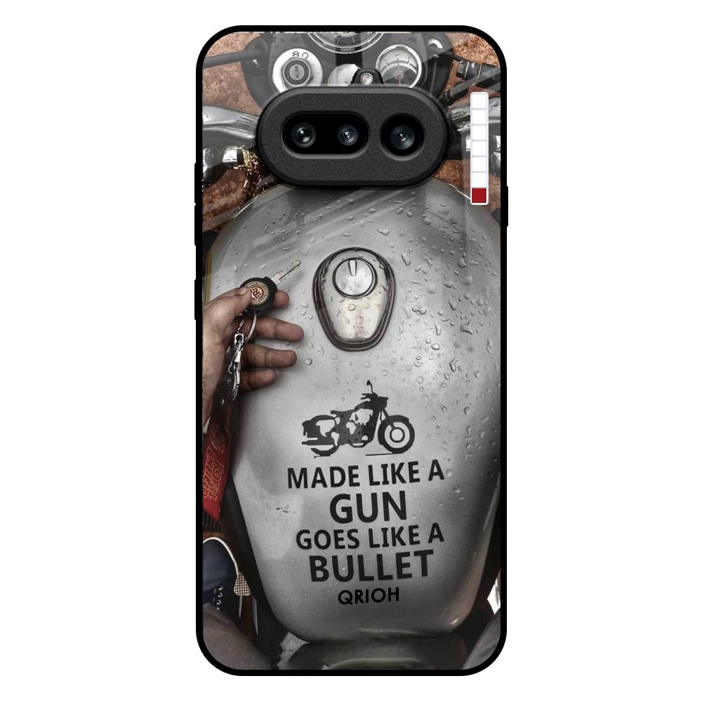 Royal Bike Nothing Phone 4a 5G Glass Back Cover Online