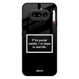 Dope In Life Nothing Phone 4a 5G Glass Back Cover Online