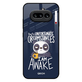 Struggling Panda Nothing Phone 4a 5G Glass Back Cover Online