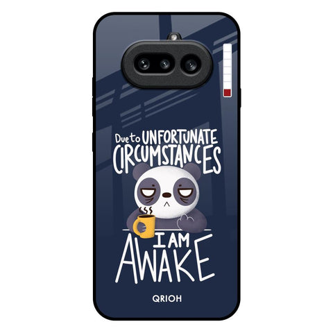 Struggling Panda Nothing Phone 4a 5G Glass Back Cover Online