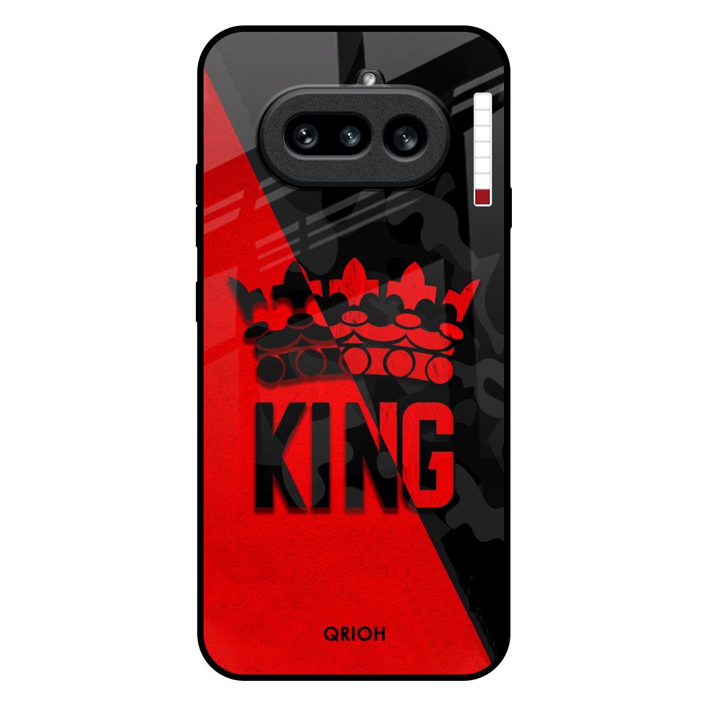 I Am A King Nothing Phone 4a 5G Glass Back Cover Online
