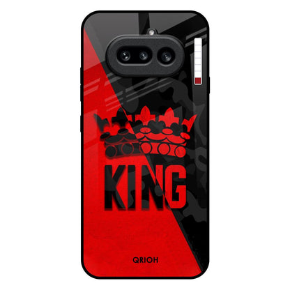 I Am A King Nothing Phone 4a 5G Glass Back Cover Online