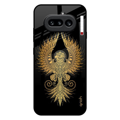 Mythical Phoenix Art Nothing Phone 4a 5G Glass Back Cover Online