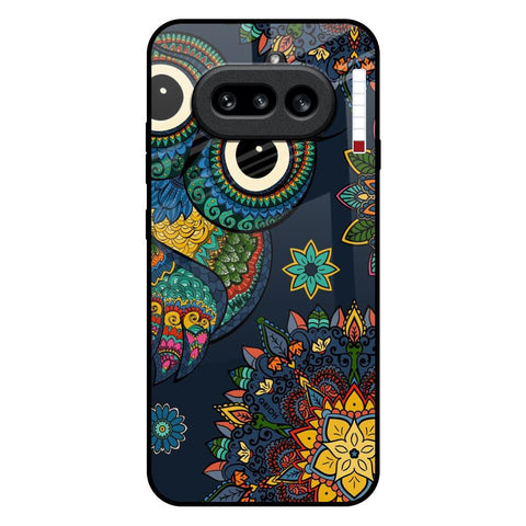 Owl Art Nothing Phone 4a 5G Glass Back Cover Online