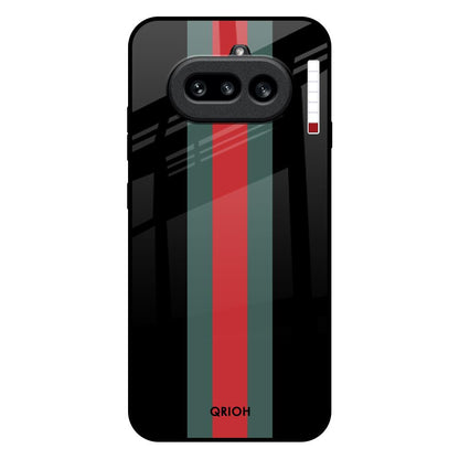 Vertical Stripes Nothing Phone 4a 5G Glass Back Cover Online