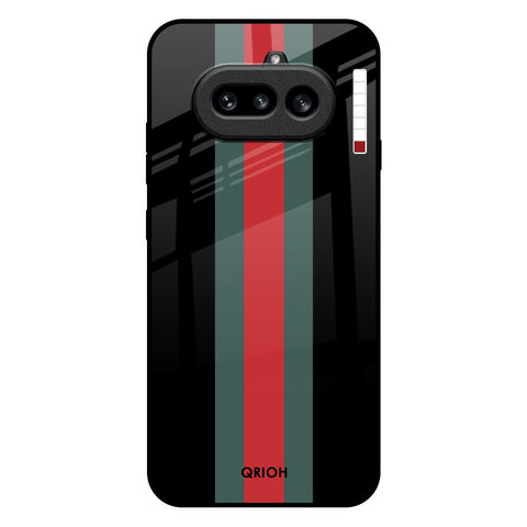 Vertical Stripes Nothing Phone 4a 5G Glass Back Cover Online