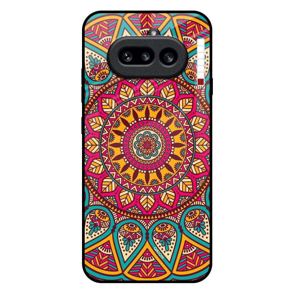 Elegant Mandala Nothing Phone 4a 5G Glass Back Cover Online
