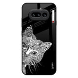 Kitten Mandala Nothing Phone 4a 5G Glass Back Cover Online