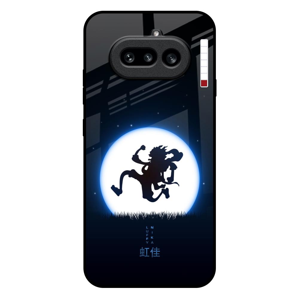 Luffy Nika Nothing Phone 4a 5G Glass Back Cover Online