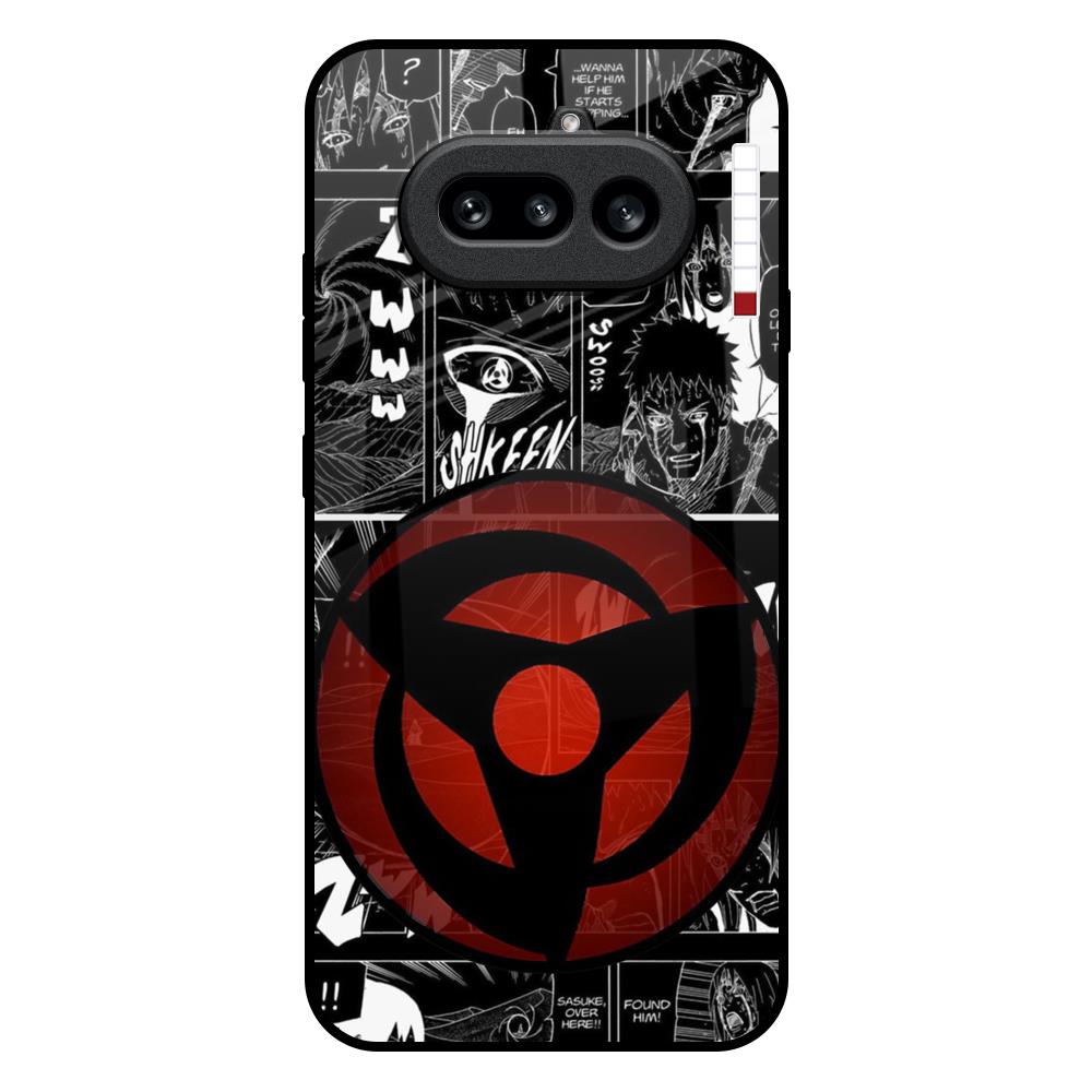Sharingan Nothing Phone 4a 5G Glass Back Cover Online