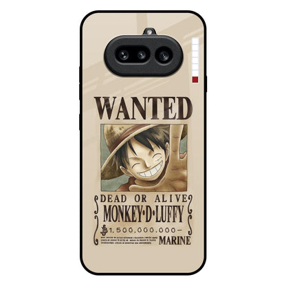 Luffy Wanted Nothing Phone 4a 5G Glass Back Cover Online
