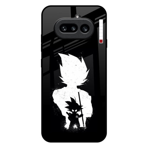 Monochrome Goku Nothing Phone 4a 5G Glass Back Cover Online