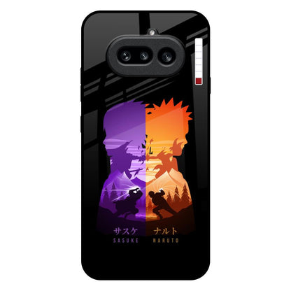 Minimalist Anime Nothing Phone 4a 5G Glass Back Cover Online