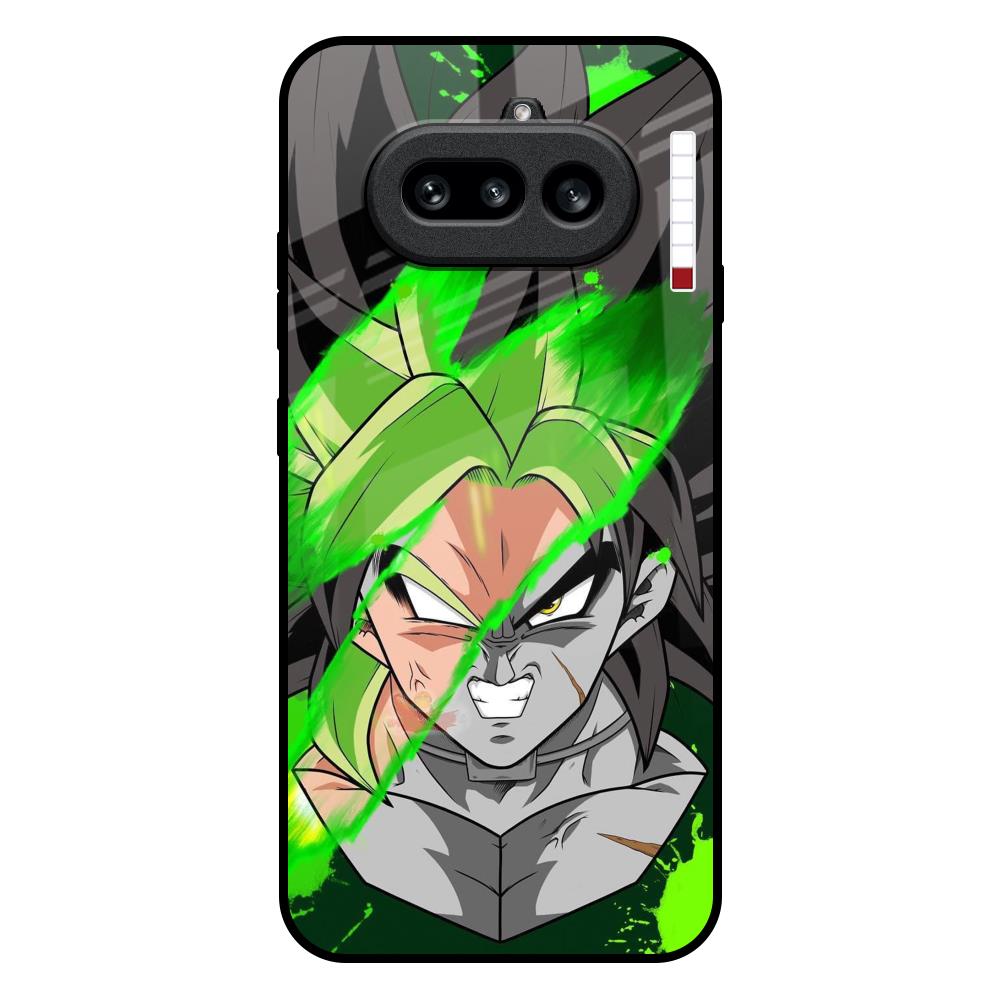 Anime Green Splash Nothing Phone 4a 5G Glass Back Cover Online
