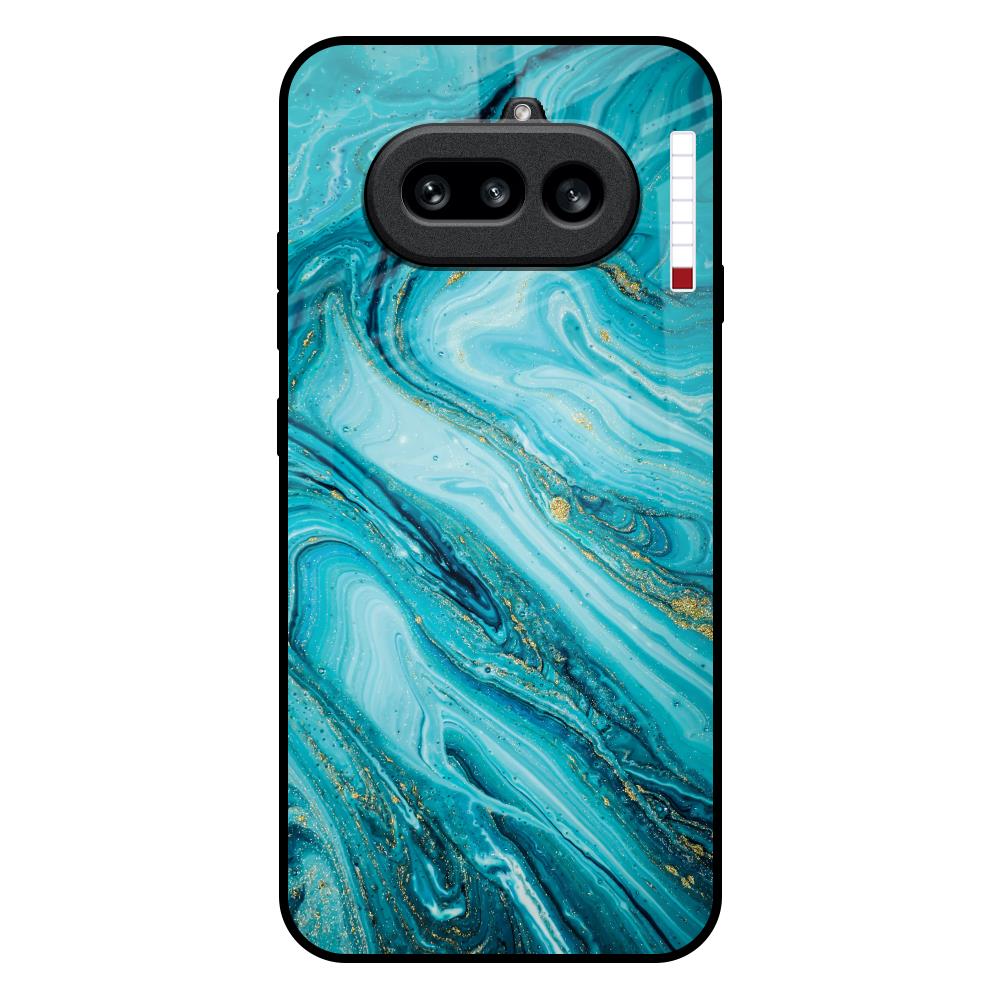 Ocean Marble Nothing Phone 4a 5G Glass Back Cover Online