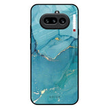 Blue Golden Glitter Nothing Phone 4a 5G Glass Back Cover Online