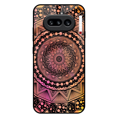 Floral Mandala Nothing Phone 4a 5G Glass Back Cover Online