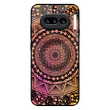 Floral Mandala Nothing Phone 4a 5G Glass Back Cover Online