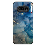 Blue Cool Marble Nothing Phone 4a 5G Glass Back Cover Online