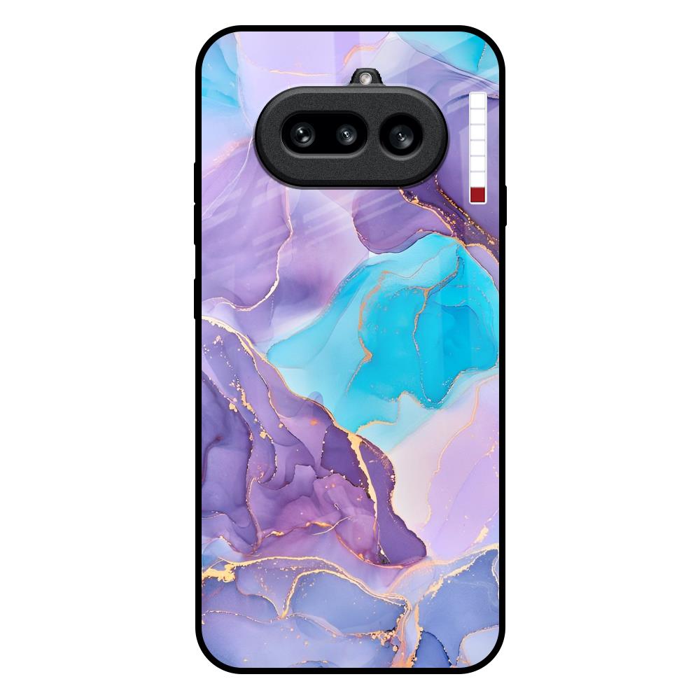 Alcohol ink Marble Nothing Phone 4a 5G Glass Back Cover Online