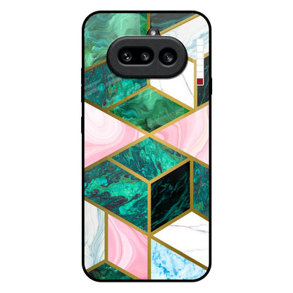 Seamless Green Marble Nothing Phone 4a 5G Glass Back Cover Online