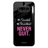 Be Focused Nothing Phone 4a 5G Glass Back Cover Online