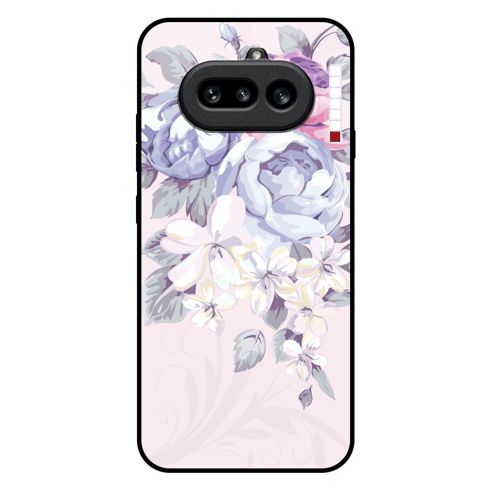 Elegant Floral Nothing Phone 4a 5G Glass Back Cover Online