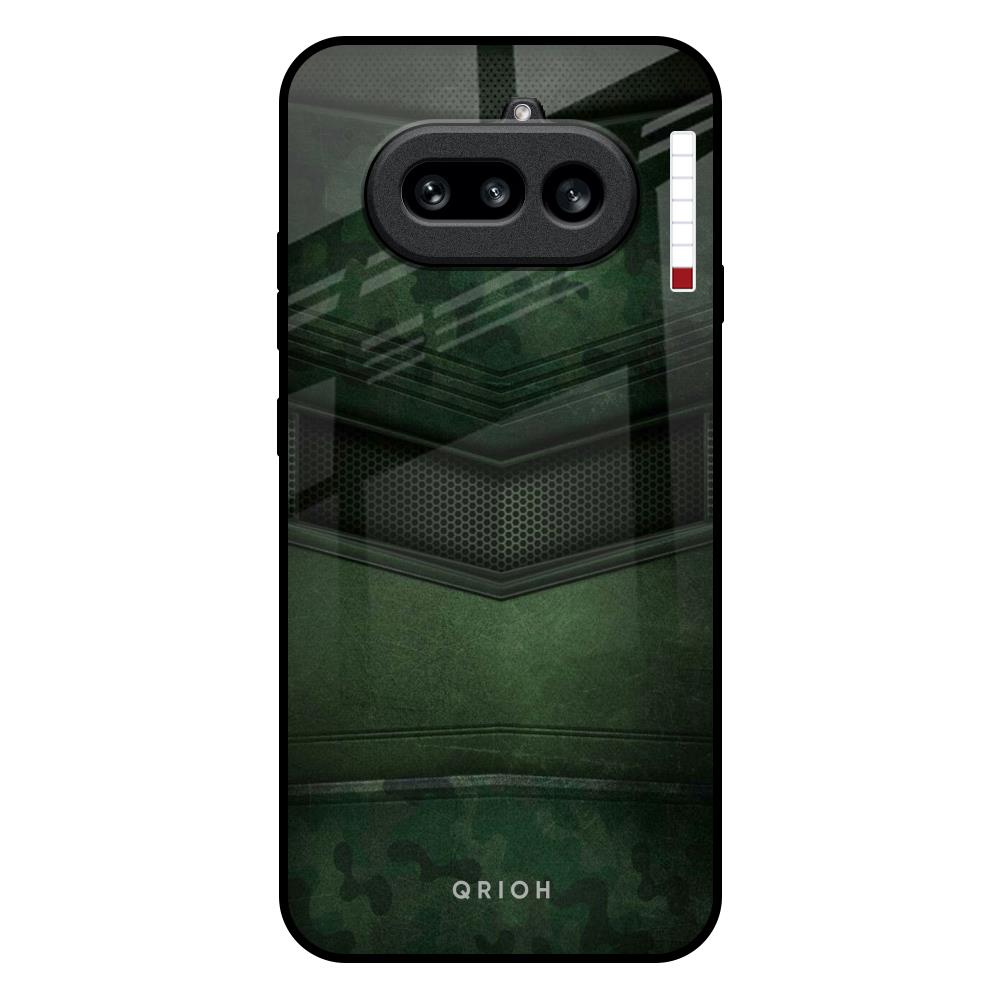 Green Leather Nothing Phone 4a 5G Glass Back Cover Online