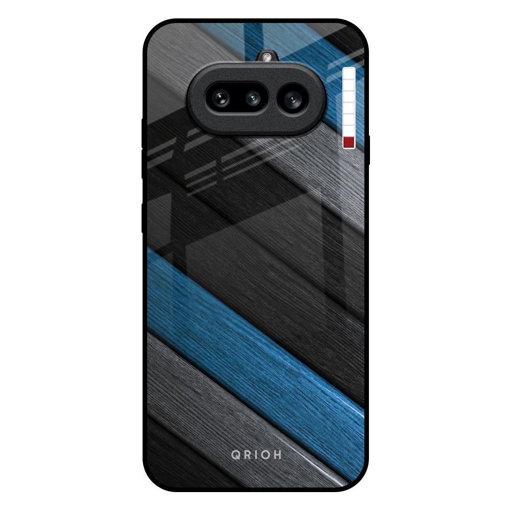 Multicolor Wooden Effect Nothing Phone 4a 5G Glass Back Cover Online
