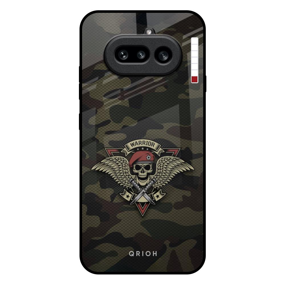 Army Warrior Nothing Phone 4a 5G Glass Back Cover Online
