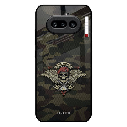 Army Warrior Nothing Phone 4a 5G Glass Back Cover Online