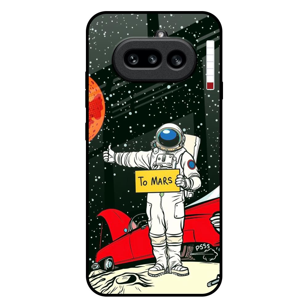 Astronaut on Mars Nothing Phone 4a 5G Glass Back Cover Online